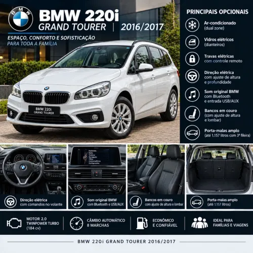 BMW 220ITourer Active Flex 2.0 TB Aut. 2017