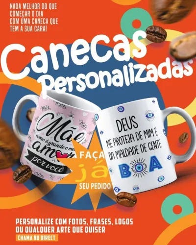 Canecas personalizadas