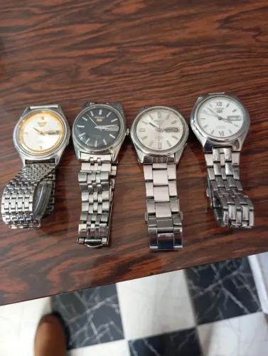 4 relógios Seiko automático