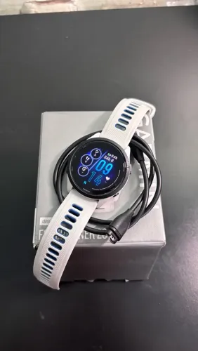 Relógio Garmin Forerunner 265 1.3 46mm- branco