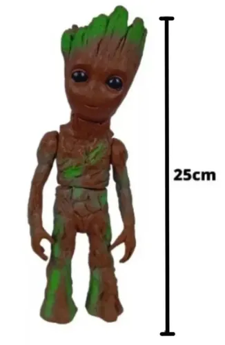 Action Figures Baby Groot Boneco Grande 30 Cm- Guardiões Da Galáxia