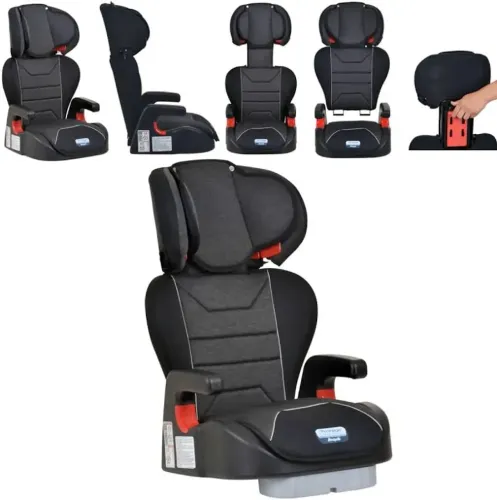 Cadeira para Auto Burigotto Protege Reclinável 2 | 15 a 36 kg | Mesclado Preto