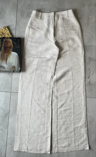 Calça Le Lis Blanc - Alfaiataria - Bege Claro - Tam. 36