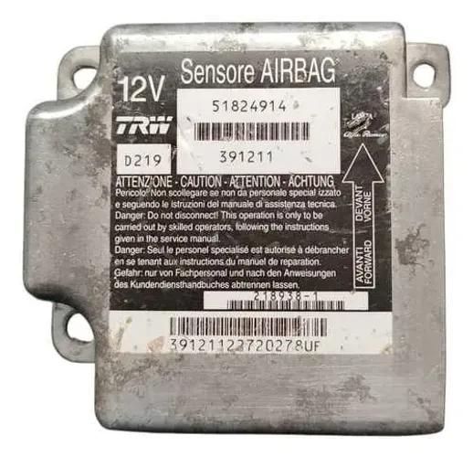 Módulo Airbag Fiat Palio/ Strada/ Siena 2008/12