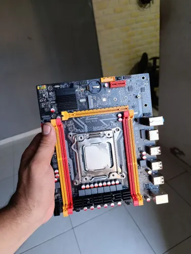 Kit xeon com defeito na placa-mãe