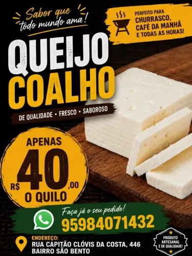 Queijo coalho 