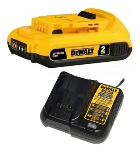 Carregador de bateria + bateria 20v dewalt