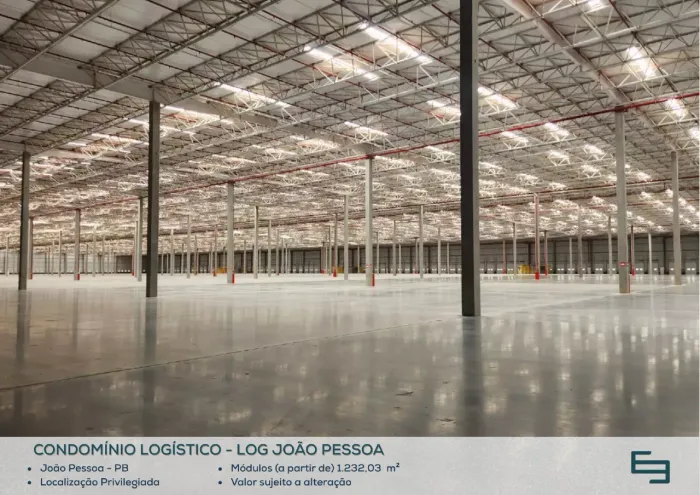 Galpão para alugar em João Pessoa/PB com 1.372,24 m² e 5 docas
