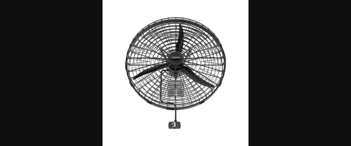 Ventilador de Parede Industrial 1 Metro Ventisol VP1M2 220V Preto