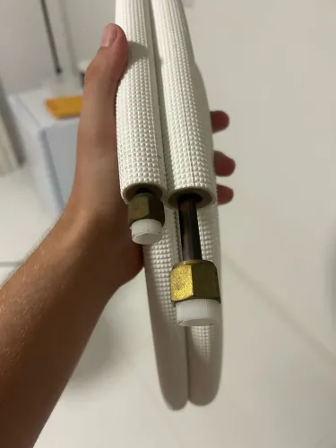 Tubo de cobre com isolamento térmico 3/4. 3 metros