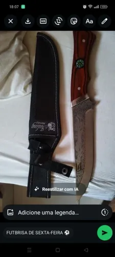 Faca personalizada