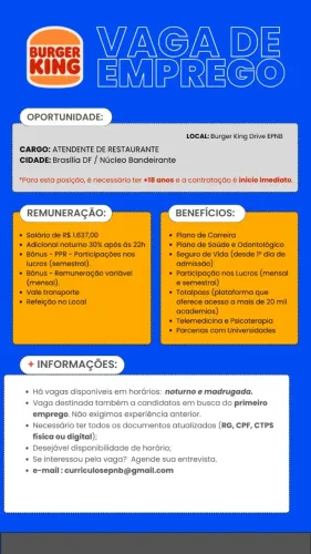 Vagas de Emprego 