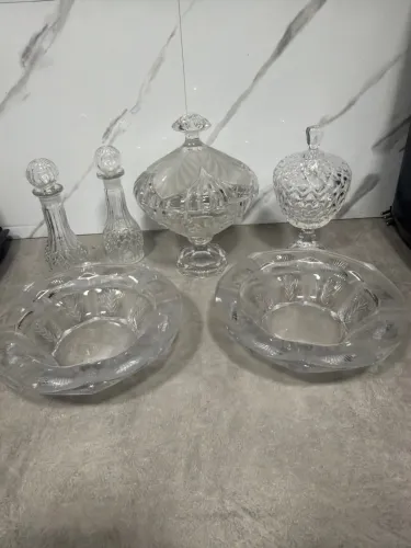Peças antigas cristal