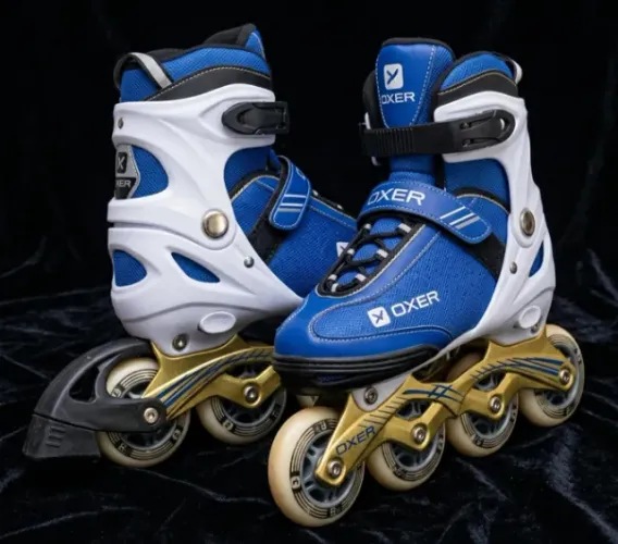 Patins Oxer Freestyle Adulto + Kit de Proteção