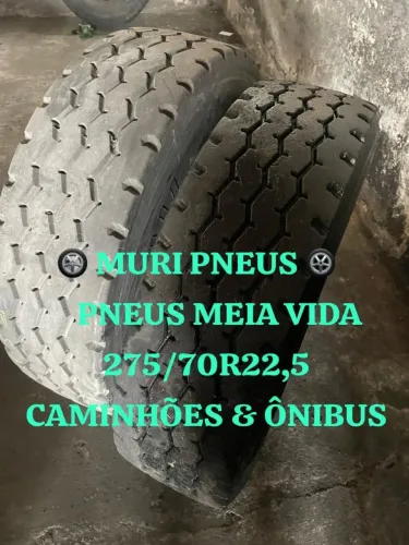 PNEUS 275/70R22,5 PNEU 275/70R22,5 PNEUS Carretas rebaixadas Reboques Pneus 275/80R22,5