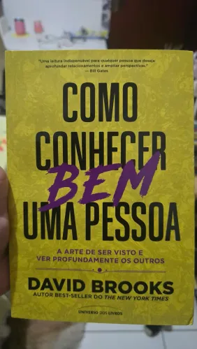 Livro como conhecer bem uma pessoa 