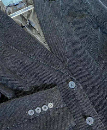 Blazer Veludo Cotelê