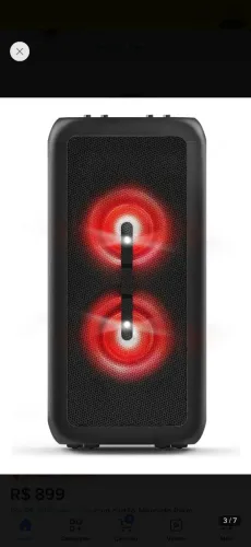 Caixa de Som Bluetooth Philips Party Speaker TANX200/78