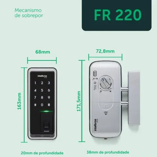 Instalação de fechadura digital + automatização de portão - abertura pelo celular