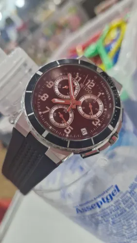 relógio mido oceon star cronografo 200 metros unico dono comprado em joalheria