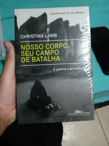 livro Nosso corpo,seu campo de batalha. (Livro lacrado)