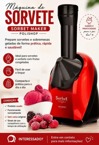 Máquina de sorvete 