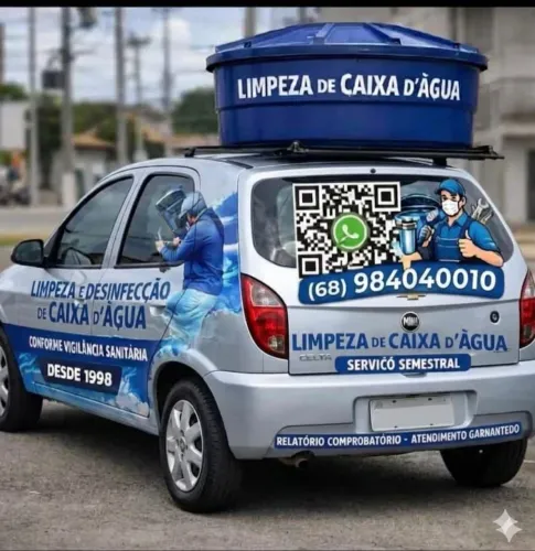 Limpeza de caixa d'água 