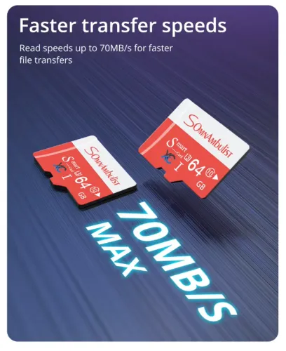 Cartão de memoria 64 gb classe 10