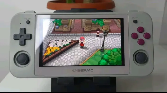 Anbernic RG505 Tela OLED 128GB por R$ 800 - Muito Barato!
