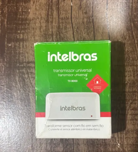 Transmissor Intelbras TX 8000: Transforme Sensor com Fio em Sem Fio