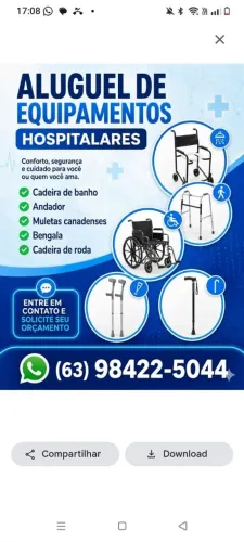 Locação equipamentos Hospitalar,faça o orçamento.