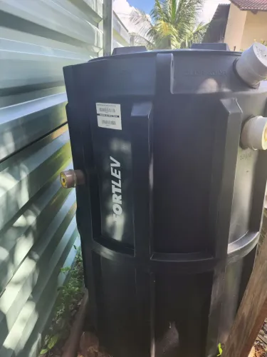 Biodigestor 700lt com leito secagem