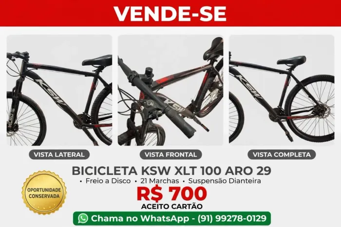 Vendo Bike em perfeito estado de conservação