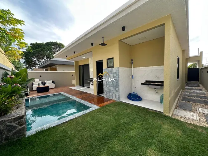 Casa em Condomínio para Venda em Eusébio, Urucunema, 3 dormitórios, 3 suítes, 2 banheiros,