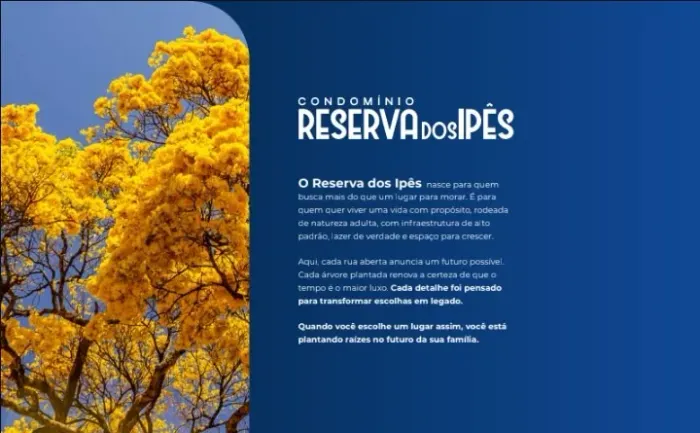 LOTE 240m² | R$ 319 mil | parcelas a partir de R$ 1.500* RESERVA DOS IPÊS, JOÃO PESSOA