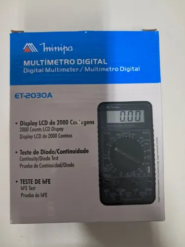 Multímetro Digital Minipa
