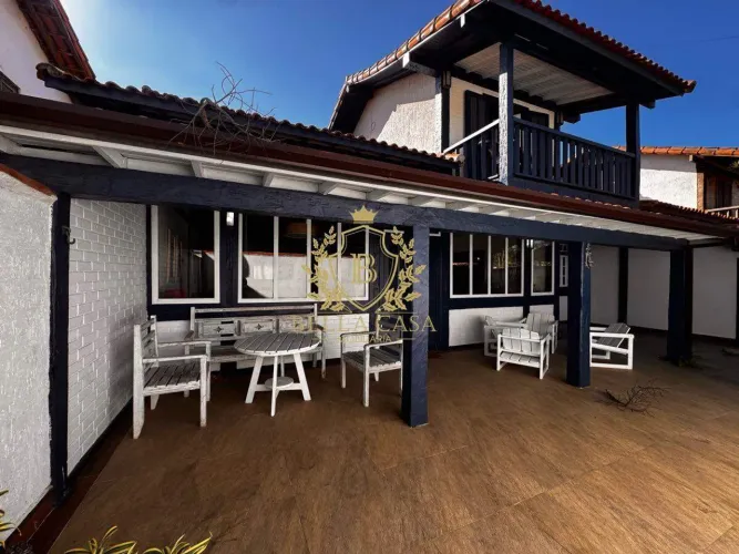 Casa de Alto Padrão em Condomínio à Venda | 5 Suítes, Piscina e Varanda Gourmet Geribá, A