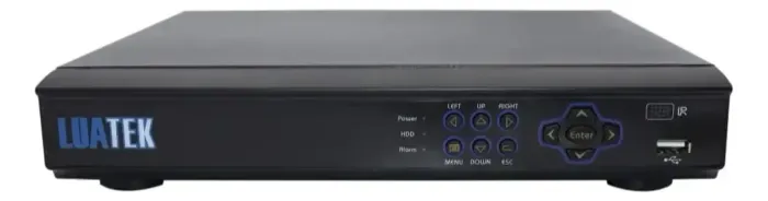 Dvr Gravador De Vídeo Digital Onvif 5 Em 1 Luatek Lkd-316