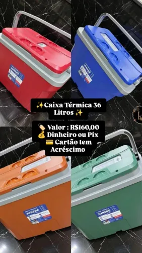 Caixa Térmica 36 Litros - Entregamos