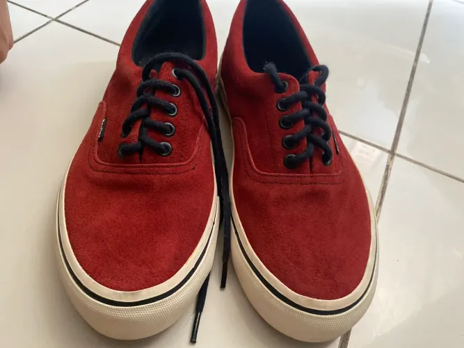 Redley Originals vermelhos em camurça