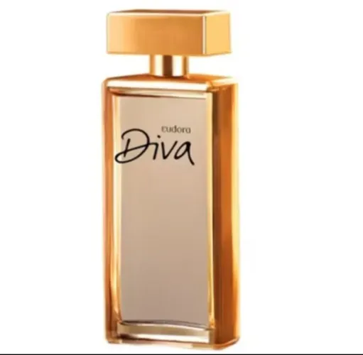 Colônia Diva 100 ml Eudora Embalagem antiga 