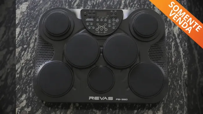 Bateria Eletrônica Portátil Roland Revas Pb350 7 Pads