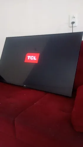 TCL 43 com suporte e controle ( NOTA FISCAL)