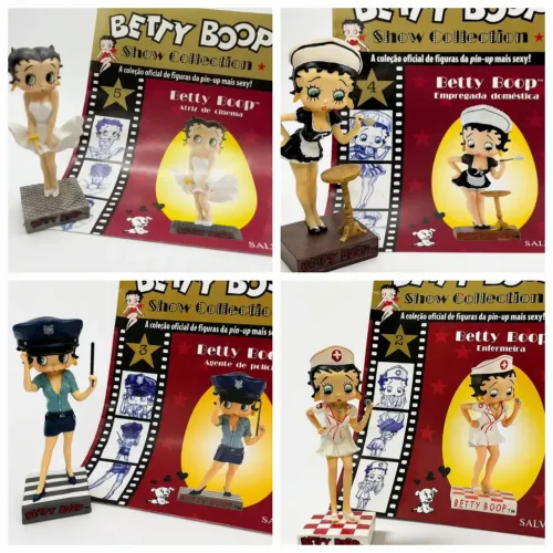 Bonecas betty boop coleção profissões