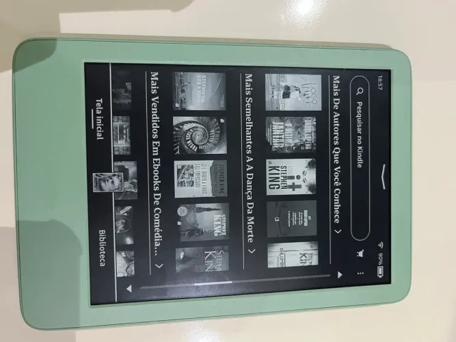Kindle 16gb com tela antirreflexo cor verde