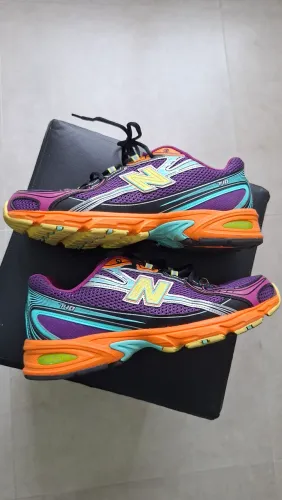 tênis Balance 740 Concord Grape tamanho 43