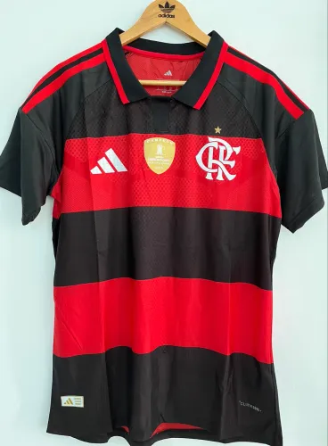 Camisa Flamengo 2026/27 Modelo Jogador - Campeão Libertadores (Pronta Entrega)