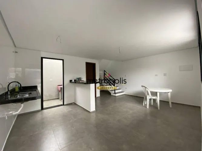 Sobrado com 2 dormitórios à venda, 113 m² por R$ 731.000,00 - Parque Erasmo Assunção - San