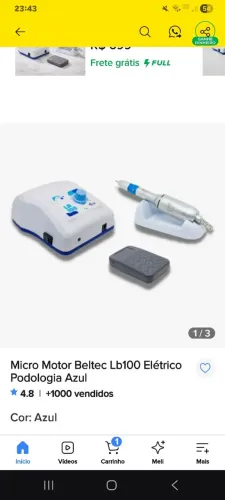 Kit completo nail design