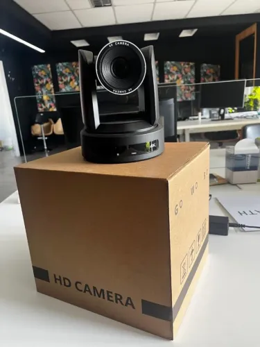 3 Câmeras PTZ 4K SDI/HDMI com Rastreamento IA - Seminovas